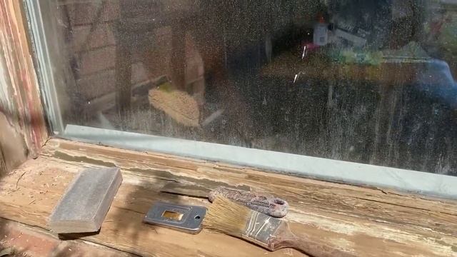Day Two of refinishing my windows... смотреть онлайн