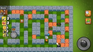 Bomber Friends - Level 8 Gameplay. Android.