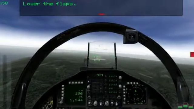 Cockpit Views F18 Hornet Landing | Air Navy Fighter | 3D game смотреть онлайн