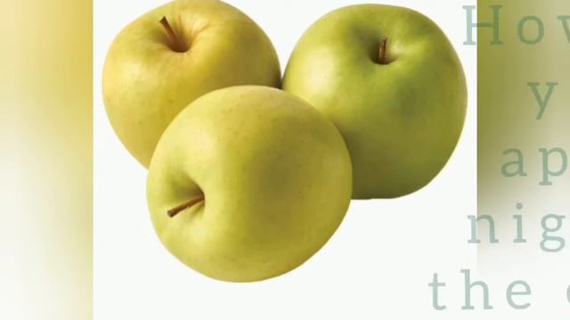 See what happens if you eat Apples in the evening