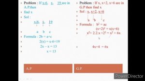 Progressions- 14 problems(AP Vs GP)