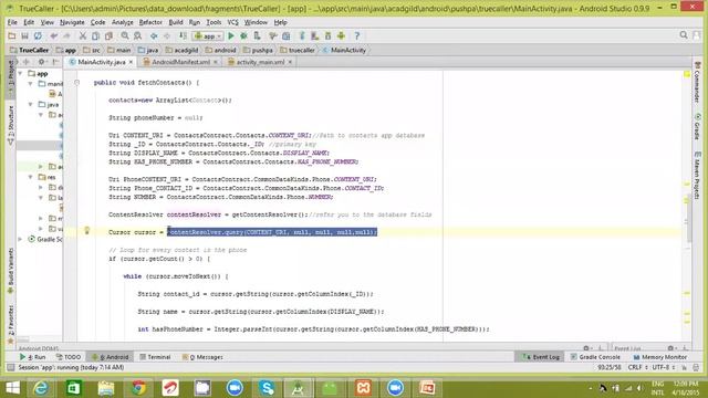Create an App Similar to TrueCaller | Android Step by Step Tutorial | How TrueCaller Works?