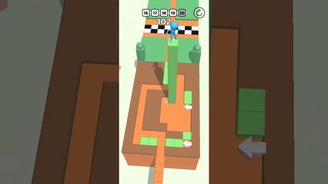 Stacky Dash all Levels Android & IOS Gameplays ( Level 17 - 21 ) смотреть онлайн