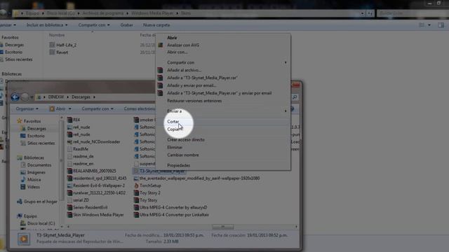 Como ponerle Skins a El Windows Media Player смотреть онлайн