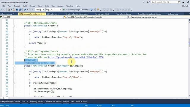 Business ERP Part 12 Employee Registration in ASP NET MVC