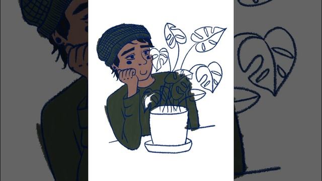 Procreate Speedpaint - Love My Monstera смотреть онлайн