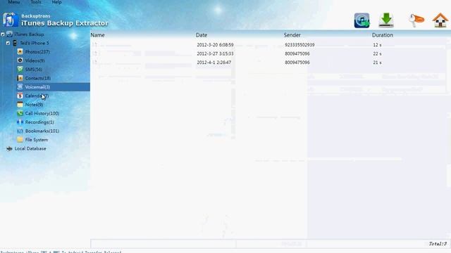 iPhone 4 Backup Extactor - Extract and Recover Data from iTunes Backup смотреть онлайн