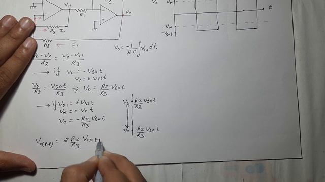 Lec-61 Triangular Wave Generator using Op Amp - Frequency or Time Derivation | Op-Amp | R K Classes смотреть онлайн