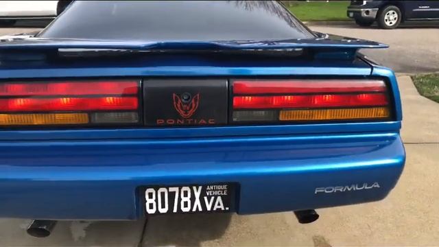1992 Pontiac Formula Firebird смотреть онлайн