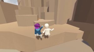 human fall flat kardeşimle oynuyorum 1. bölüm