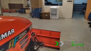 Отвал передненавесной снегоуборочный / поворотный отвал на трактор / передний отвал /