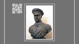 Торжественное открытие бюста Маргелова Василия Филипповича, выдающегося военноначальника, героя Сове