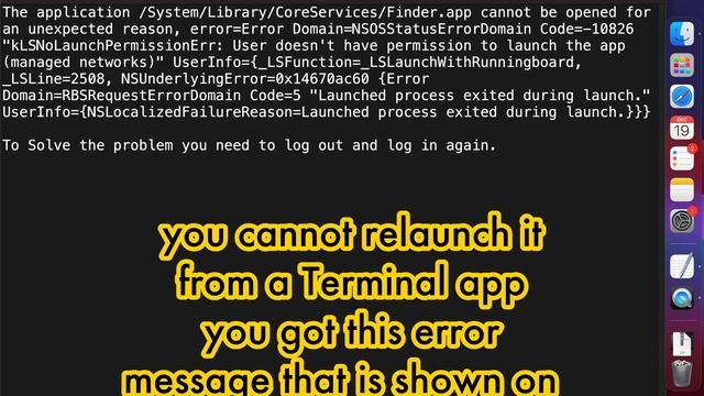 Finder M1 error on Big Sur 11.1 work out a solution смотреть онлайн