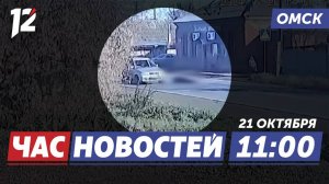 Сбила ребёнка / Школа пилотов / Обильный снегопад. Новости Омска