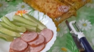 Отдыхаем на даче, коптим рыбку, примерка обновок.