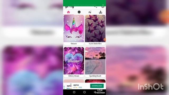 How to add glitter live wallpaper on home screen in android mobile phone смотреть онлайн