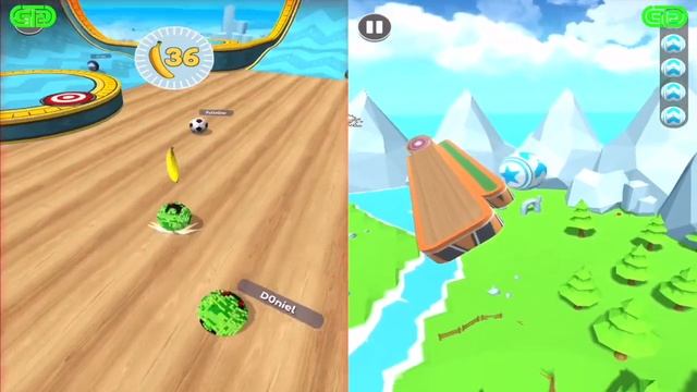 Going Balls Vs Sky Rolling Ball 3D Android iOS Mobile Gameplay Walkthrough 2321210 смотреть онлайн
