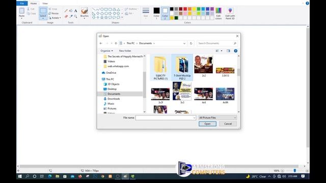 How to save your design in windows paint? - How to use your art work as wallpaper? - Save as jpg pn смотреть онлайн