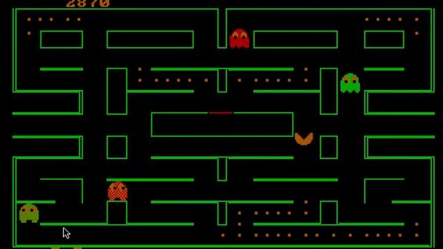 Pac-Man DOS Gameplay | DOSBox | MS-Dos смотреть онлайн