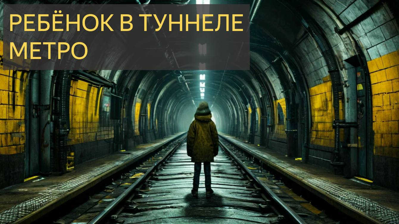 Кто прячется в метро? Ребенок заманил меня в ужас ( История из-за рубежа №4)