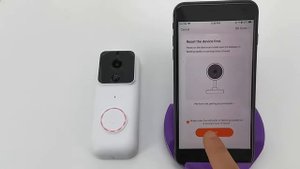 Rechargeable home security wireless door bell camera tuya Two-way Audio smart ring video doorbells