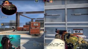 АРИНЯН И СИМПЛ ИГРАЮТ  В НАПАРНИКИ В CS:GO / АРИНЯН И СИМПЛ