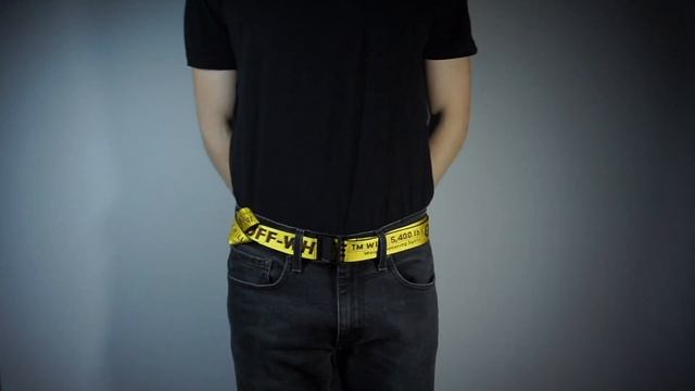 Off-White Industrial Belt Classic Yellow (Review) смотреть онлайн