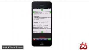 Black and White Scanner iPhone App Review