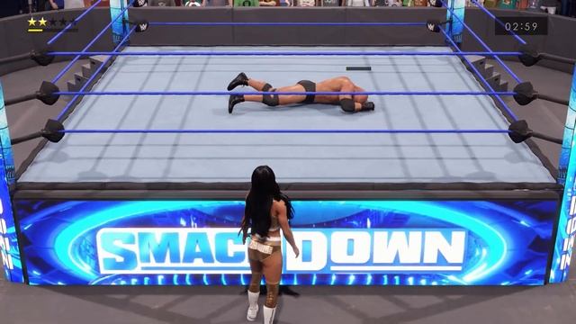 WWE 2K24 - Goldberg vs Lakshmi Shahaji  WWE2k Apr 3 2024  goldberg