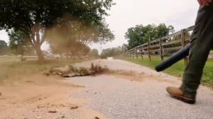 Воздуходув аккумуляторный Greenworks GD60AB, 60V, c бесщеточным двигателем