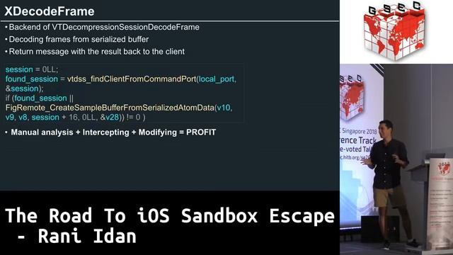 The Road To iOS Sandbox Escape Rani Idan смотреть онлайн