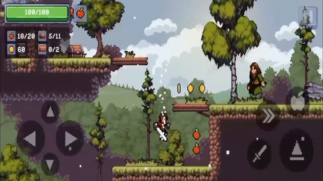 "Apple Knight 2 Level 1 Gameplay" смотреть онлайн