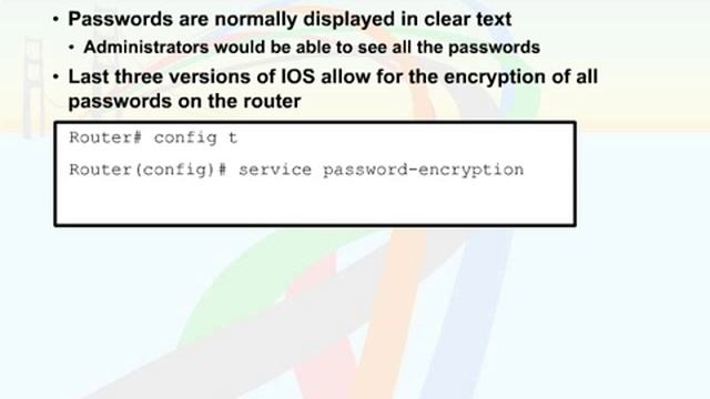 299 25 IOS Access Commands 12 Encrypt All Passwords смотреть онлайн