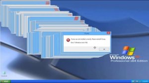 Error Windows xp /// Ошибка windows xp