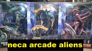 Review! NECA Chrysalis vs Razor Claws vs Arachnoid From 1994 Aliens vs Predator Arcade Game!