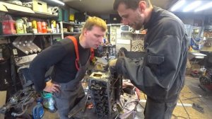 Москвич 407 (часть 7) переборка мотора