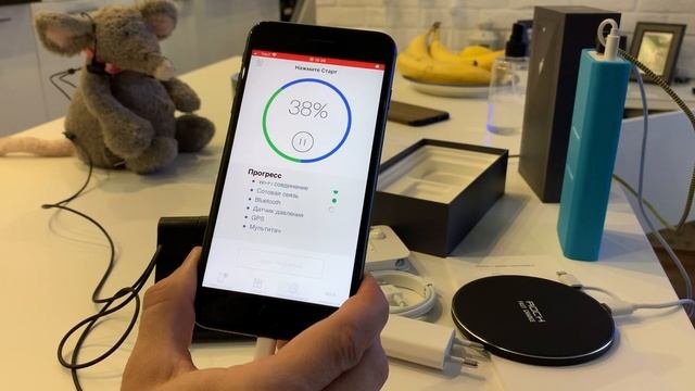 тест моего Iphone 8 Plus (phone Doctor)