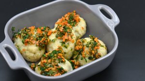 Польские кнедли с мясом