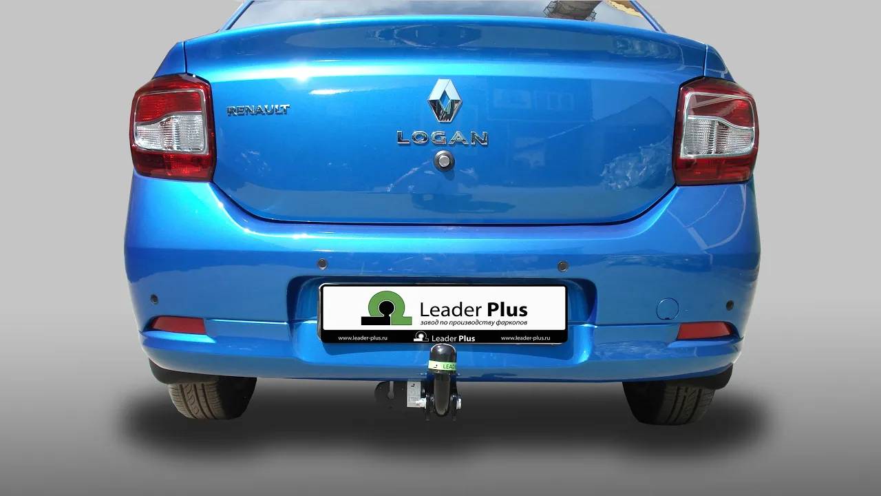 Установка фаркопа Leader R114-A. RENAULT LOGAN 2005-2014,2014-.,SANDERO 2014-.,SANDERO STEPWAY 2014- смотреть онлайн