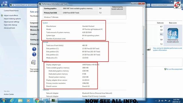 How to check system information details specification Using Windows System Information