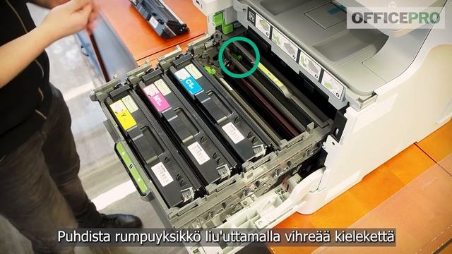 Brother MFC L9570DW värikasetin vaihto смотреть онлайн