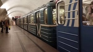 отправление номерного со станции метро тверская