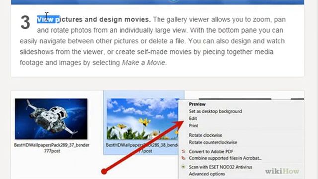 Use Windows Photo Gallery