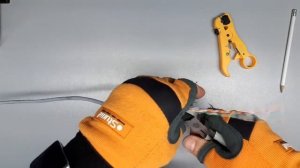 Обжим коннектора RJ45/8P8C