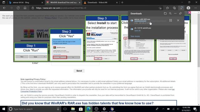 Download and Install Winrar in Windows