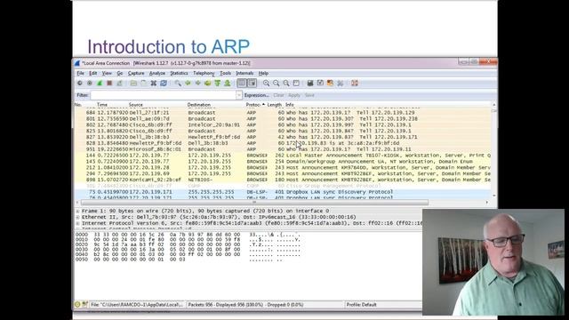 241 Ch 5 Part 3: ARP and Wireshark смотреть онлайн