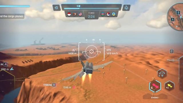 Sky Warriors: Airplane Games (Android/IOS) смотреть онлайн