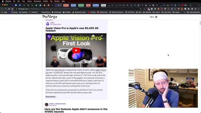 Let's talk about WWDC23 & Apple Vision Pro смотреть онлайн