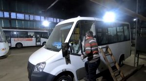 Самая необычная замена бокового водительского стекла ГАЗЕЛЬ-NEXT