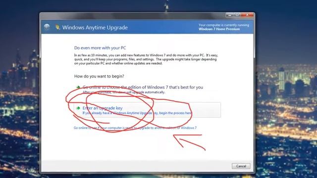 Get Windows 7 on "3" steps(first download Windows Anytime Upgrade) смотреть онлайн